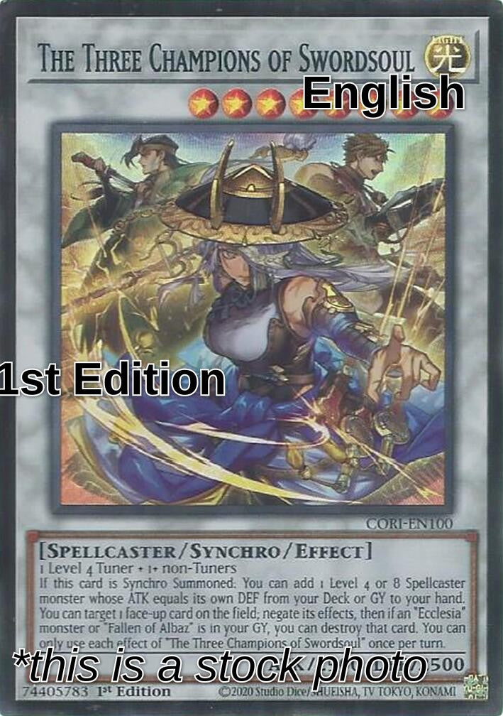 The Three Champions of Swordsoul