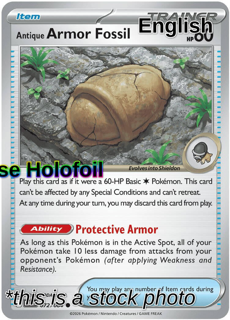 Antique Armor Fossil