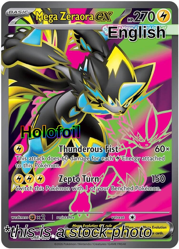 Mega Zeraora ex - 098/084