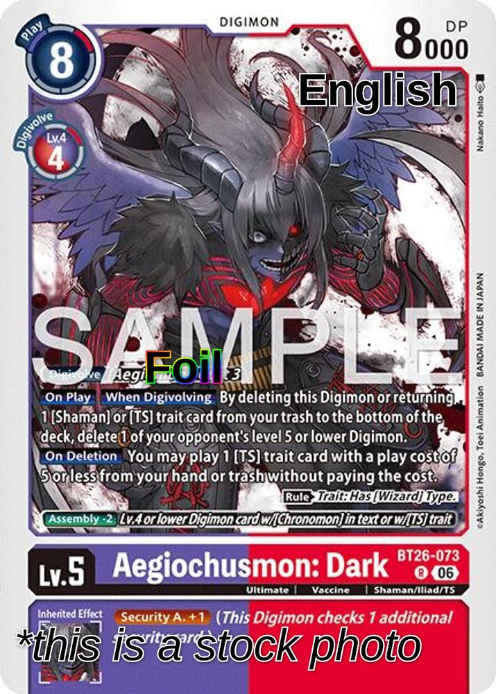 Aegiochusmon: Dark