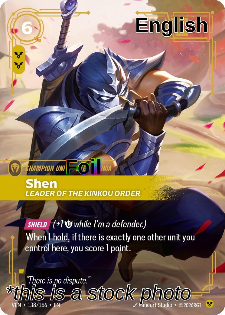 Shen - Leader of the Kinkou Order