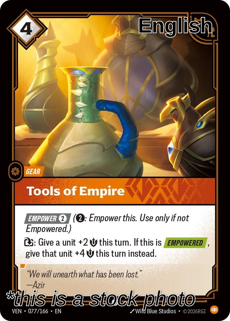 Tools of Empire