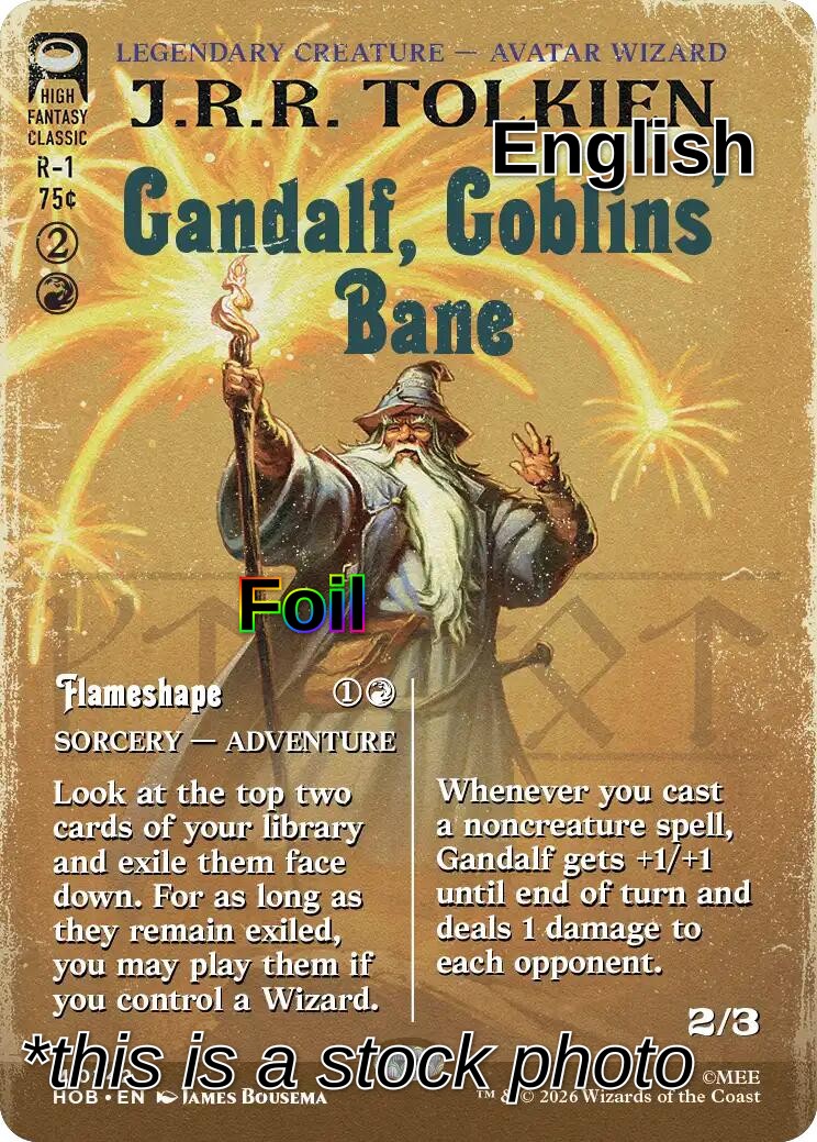 Gandalf, Goblins' Bane (Borderless)