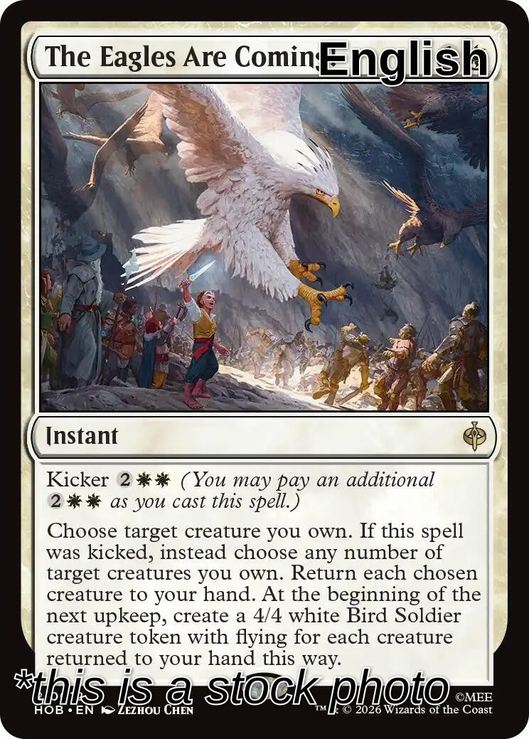 The Eagles Are Coming!