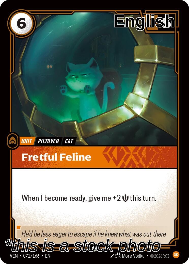 Fretful Feline