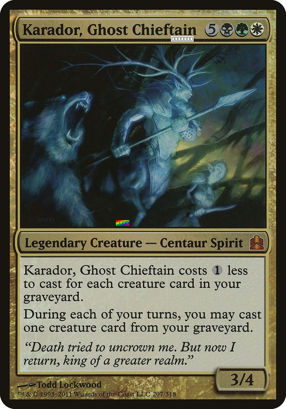 Karador, Ghost Chieftain (Commander)
