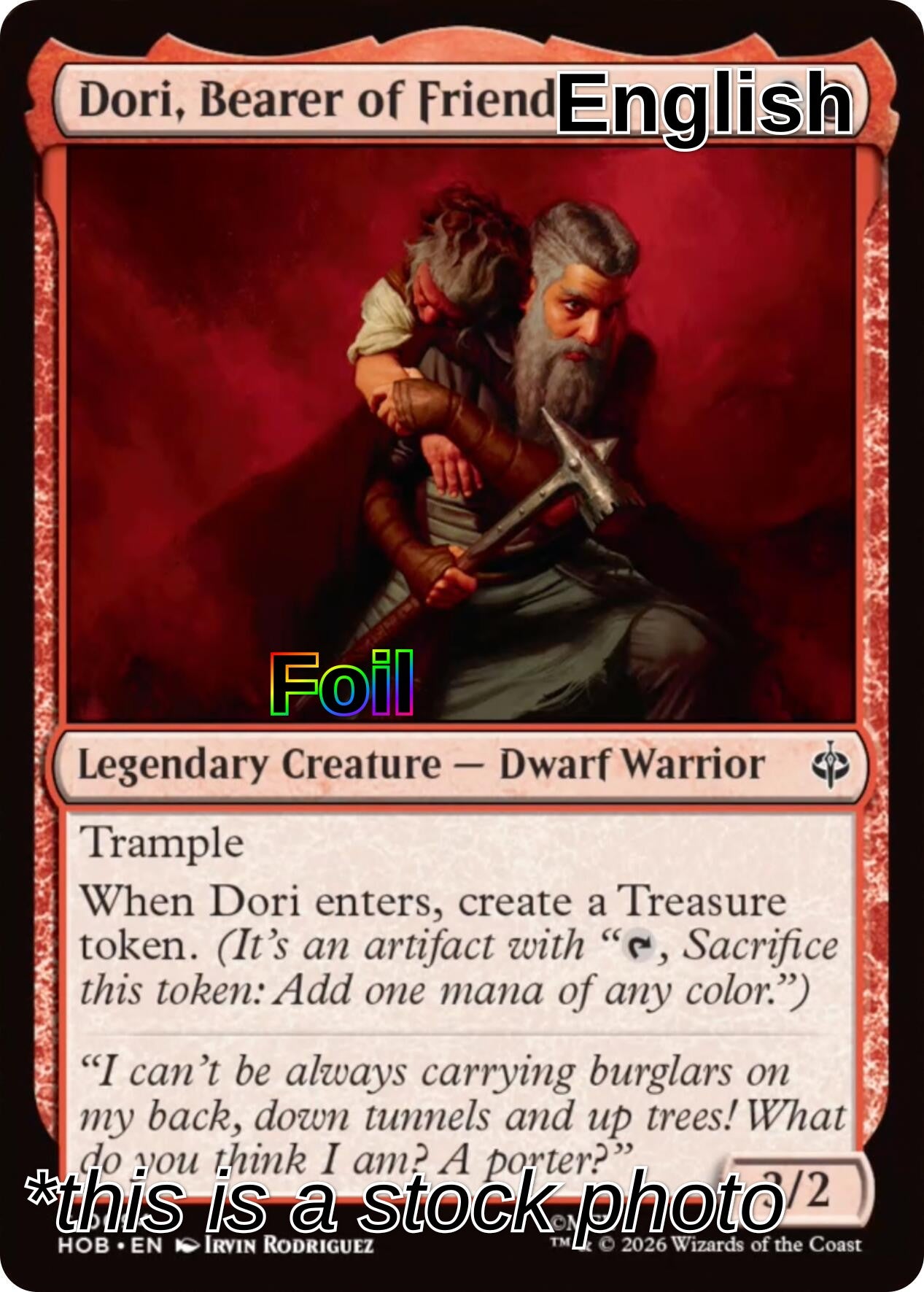 Dori, Bearer of Friends
