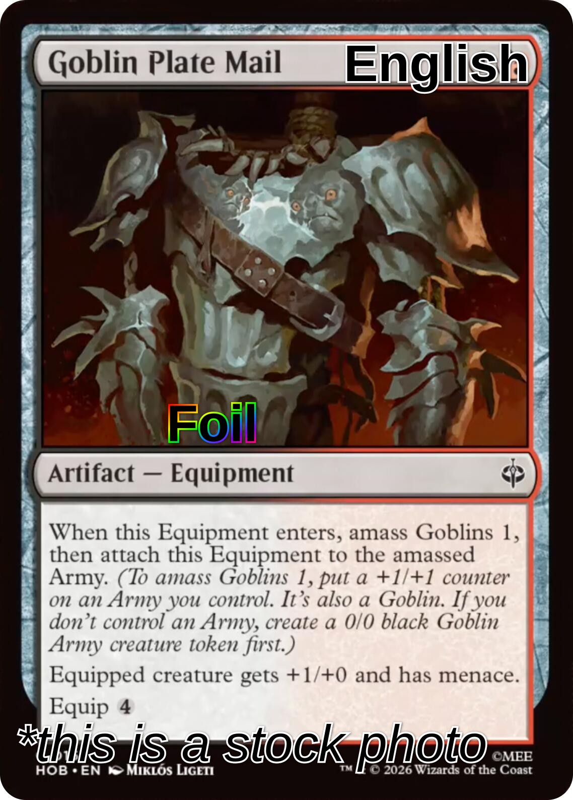 Goblin Plate Mail