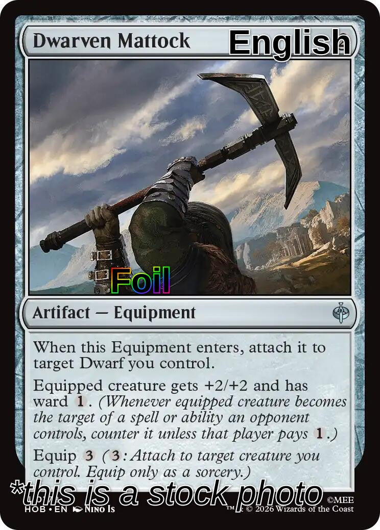 Dwarven Mattock