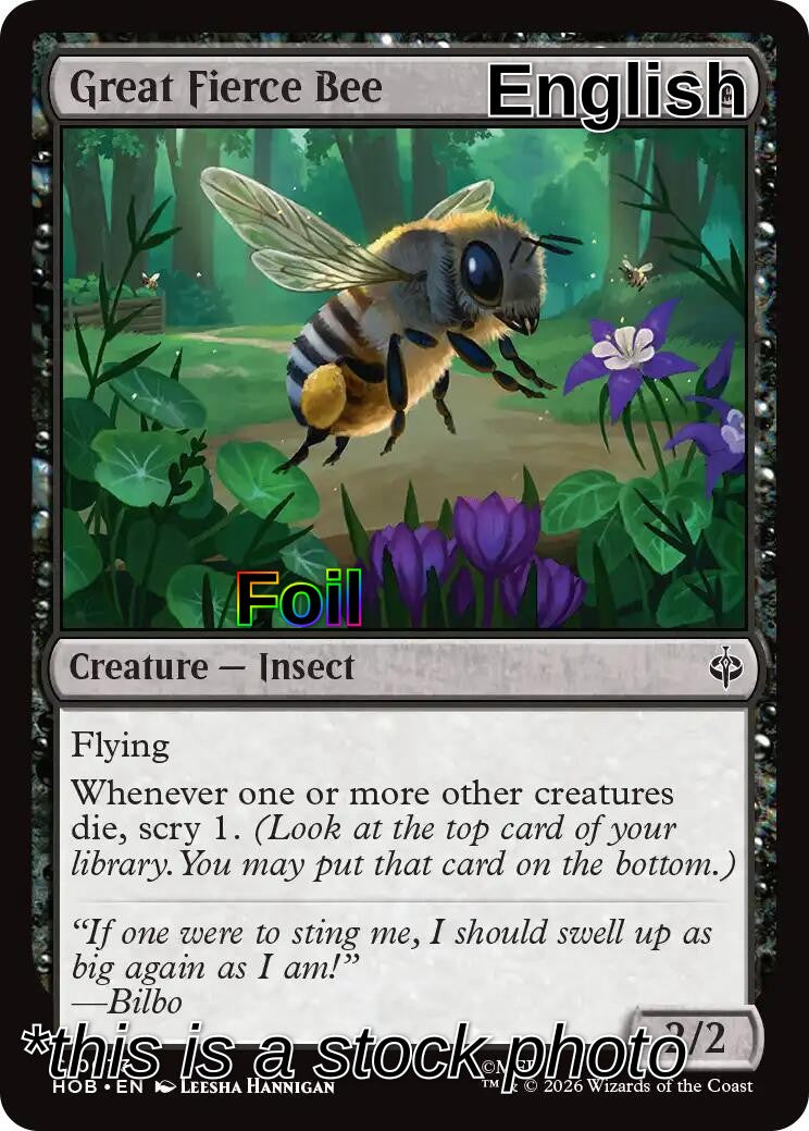 Great Fierce Bee
