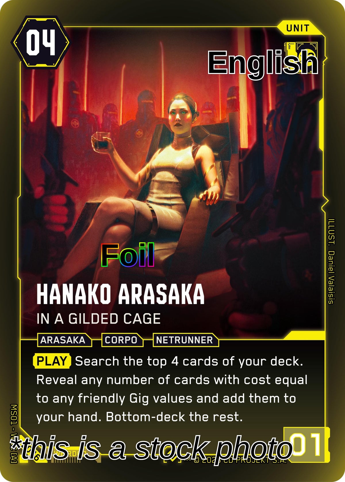 Hanako Arasaka - In a Gilded Cage (Rare)
