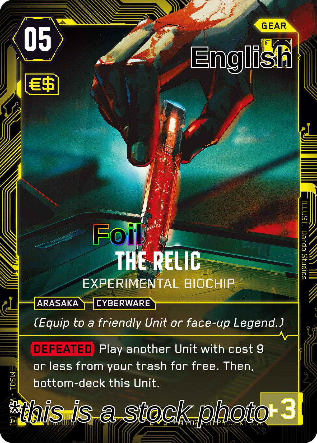 The Relic - Experimental Biochip (Epic)