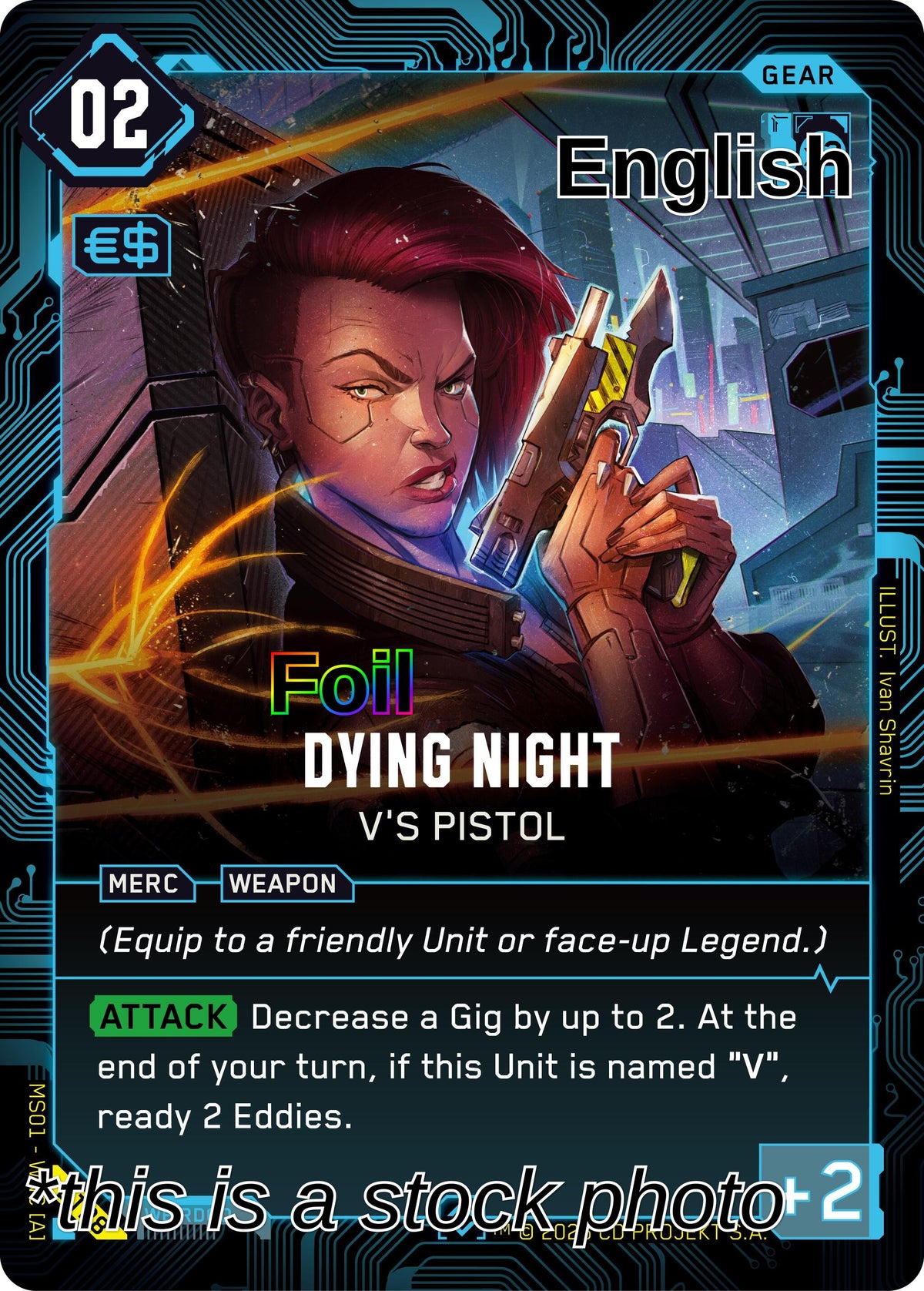 Dying Night - V's Pistol