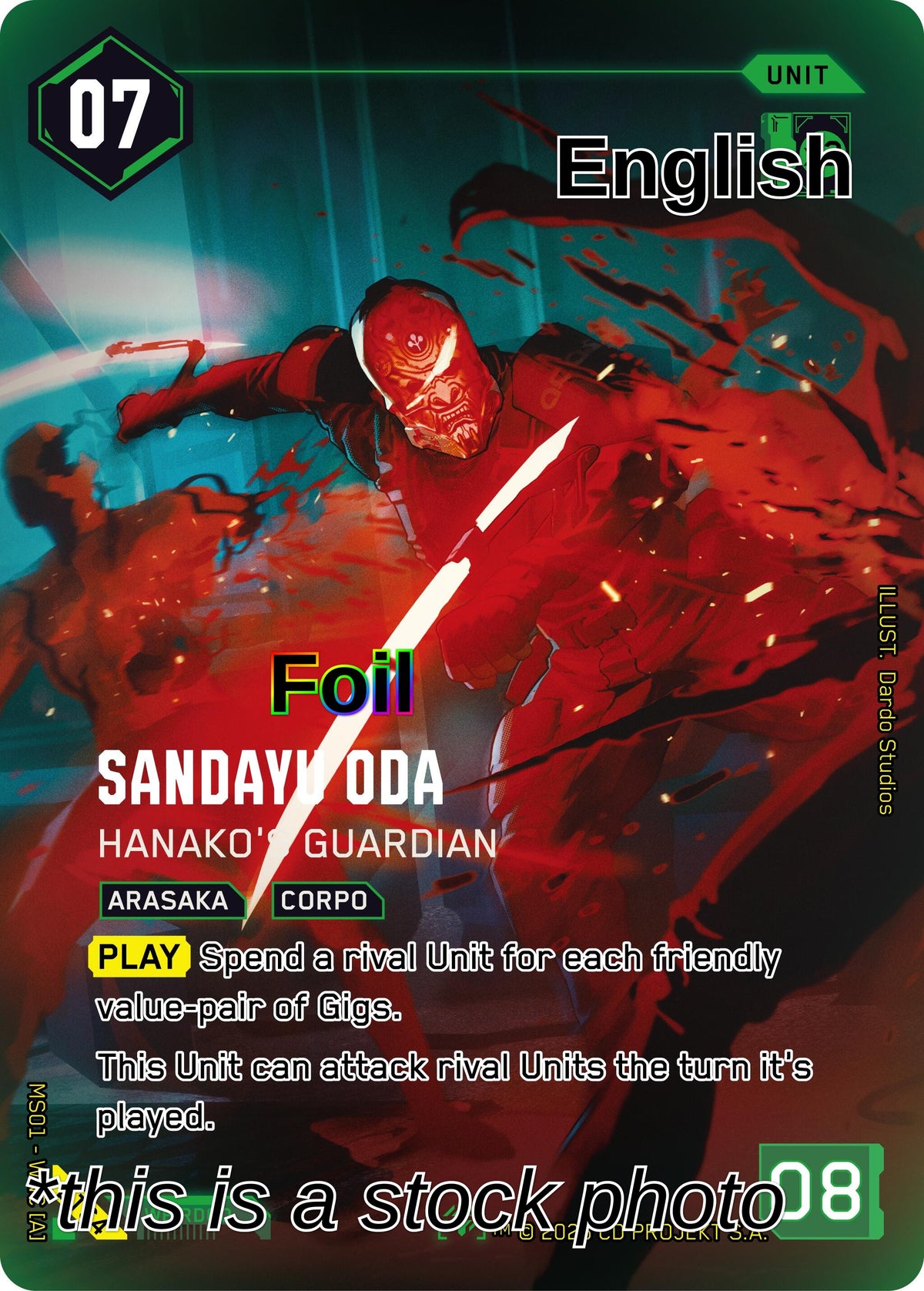 Sandayu Oda - Hanako's Guardian (IO)