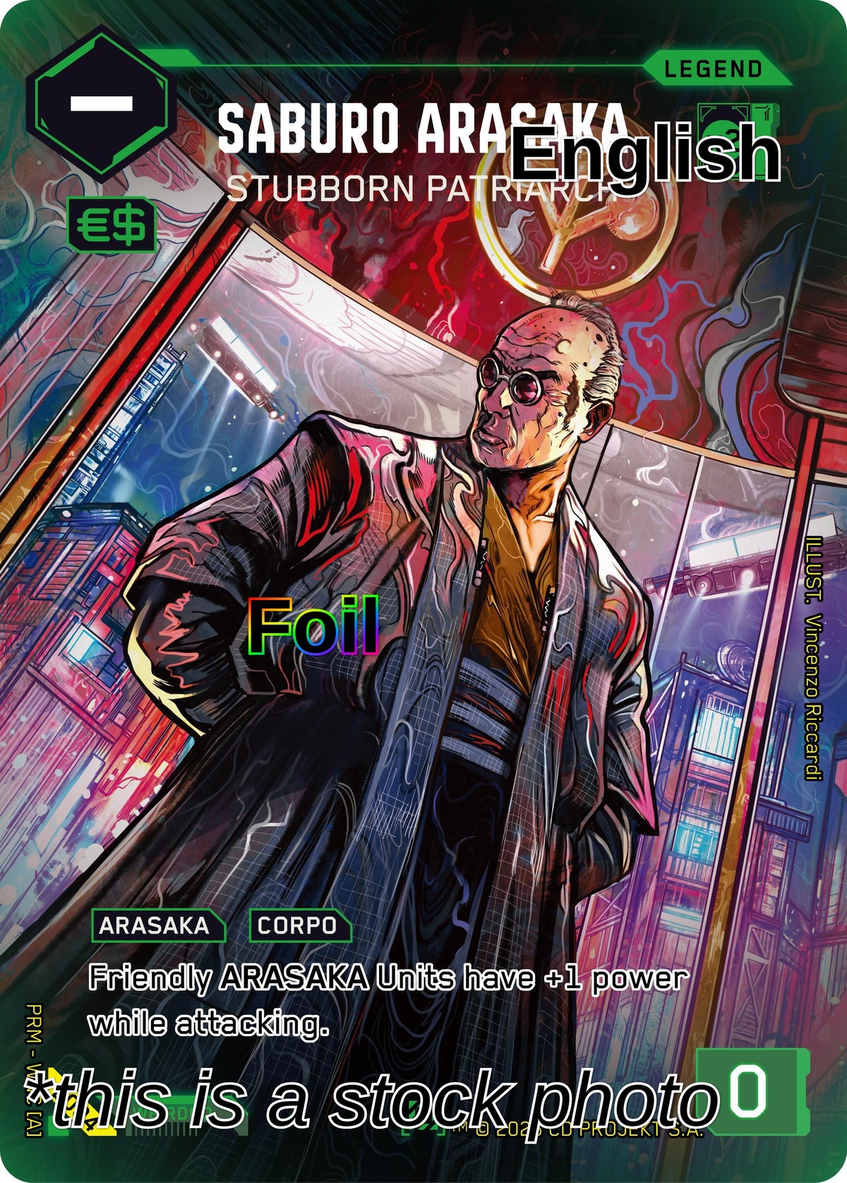 Saburo Arasaka - Stubborn Patriarch
