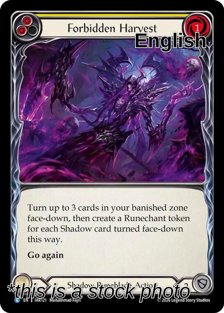 Forbidden Harvest