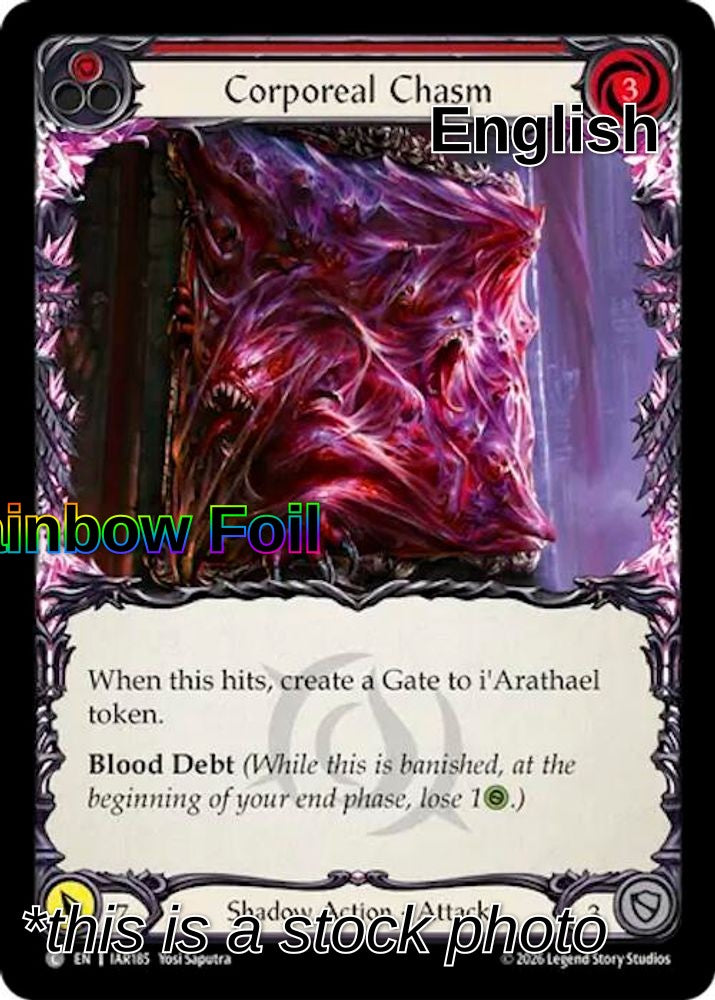 Corporeal Chasm (Red)