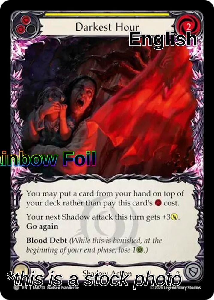 Darkest Hour (Yellow)