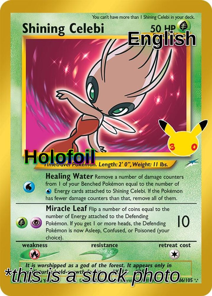 Shining Celebi
