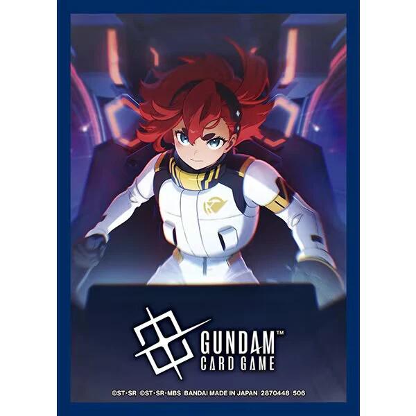 Gundam Card Game - Official Card Sleeves 02 (Suletta Mercury)