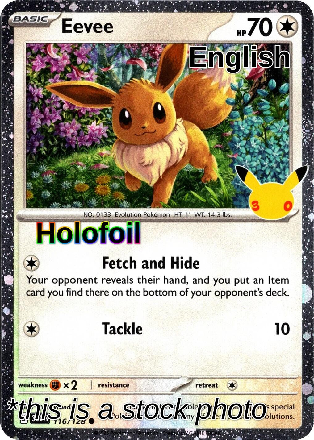 Eevee - 116/128 (30th Celebration)