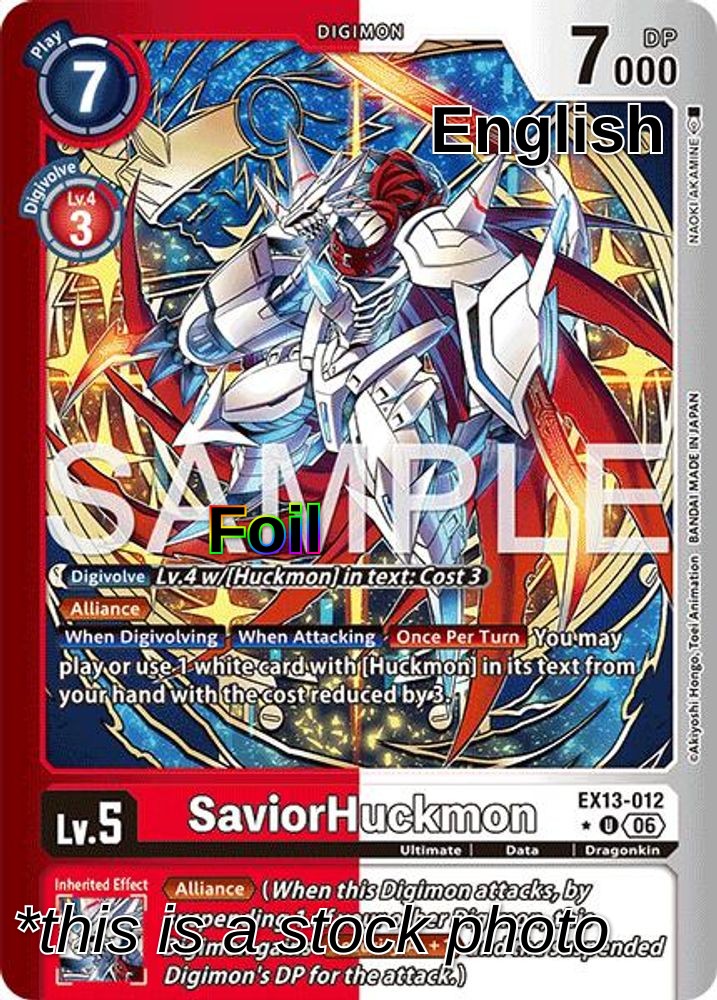 SaviorHuckmon (Limited Foil)
