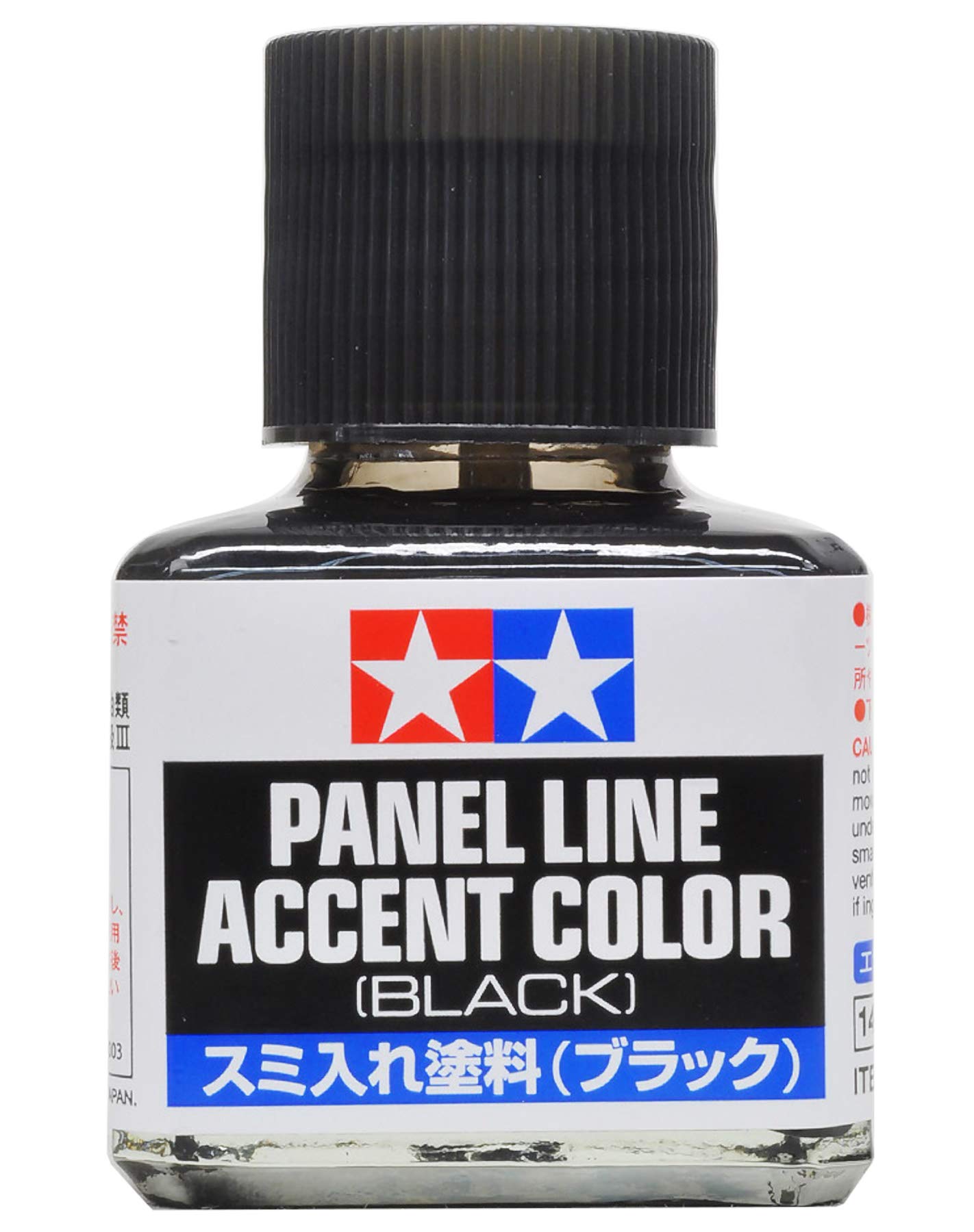 Tamiya Black Panel Line Accent Color (40ml Bottle)