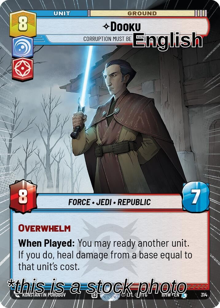 Dooku - Corruption Must Be Eradicated (Hyperspace)