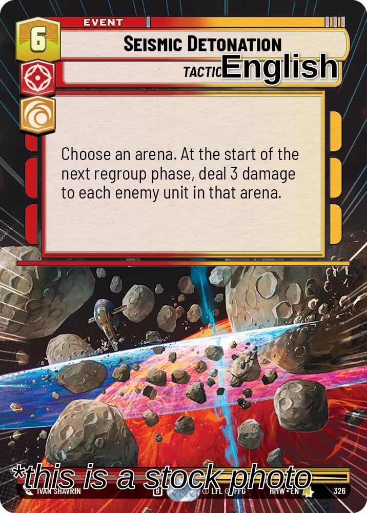Seismic Detonation (Hyperspace)