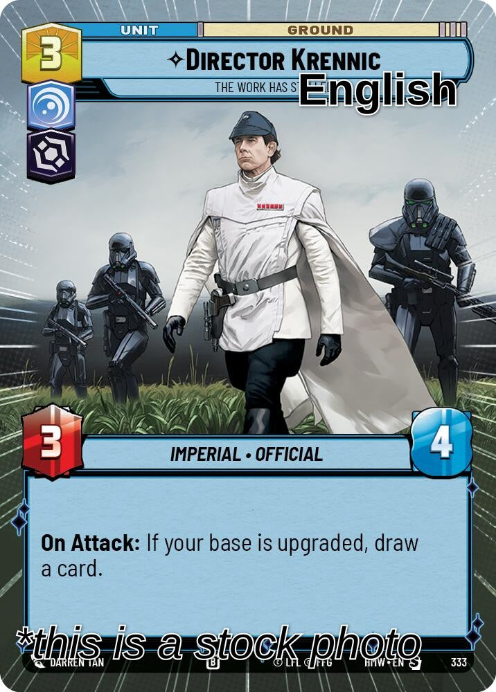 Director Krennic - The Work Has Stalled (Hyperspace)