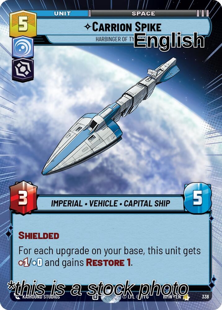 Carrion Spike - Harbinger of Tyranny (Hyperspace)