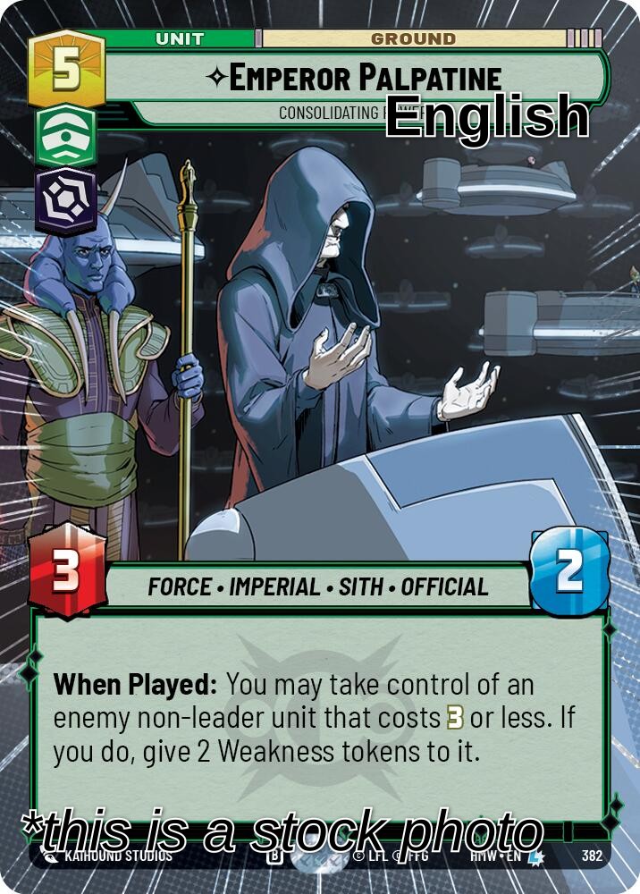 Emperor Palpatine - Consolidating Power (Hyperspace)