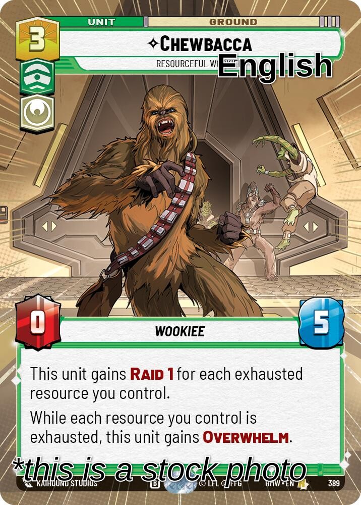 Chewbacca - Resourceful Wookiee (Hyperspace)