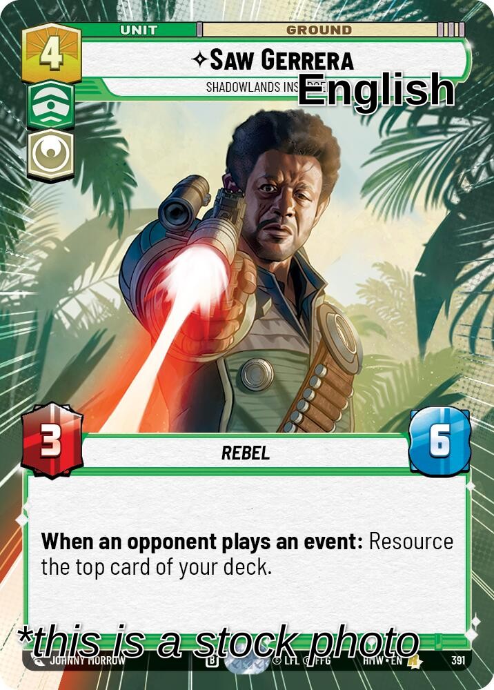 Saw Gerrera - Shadowlands Insurgent (Hyperspace)