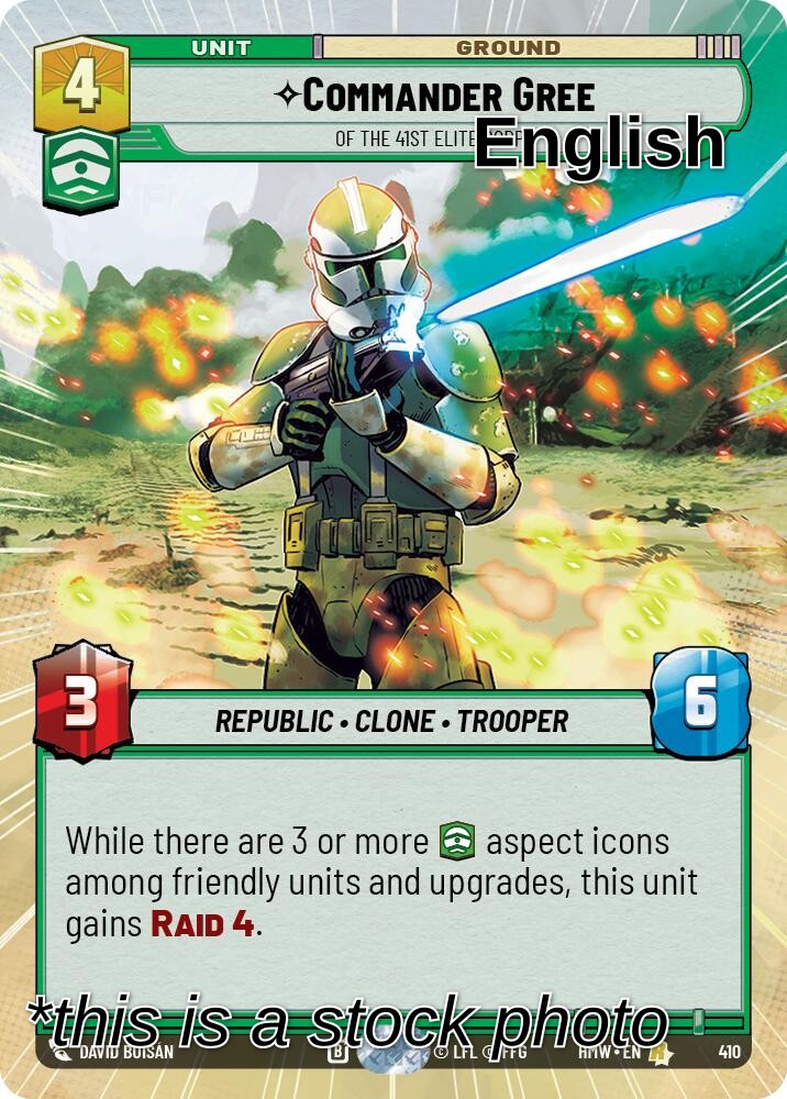 Commander Gree - Of the 41st Elite Corps (Hyperspace)
