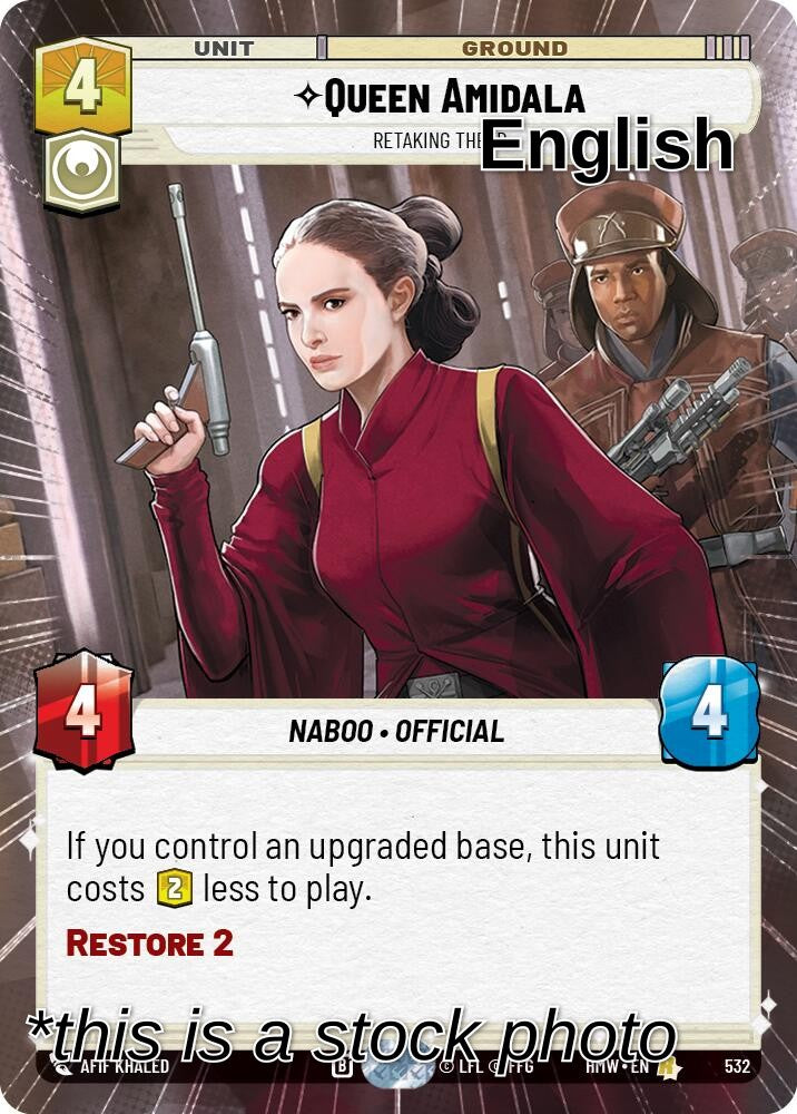 Queen Amidala - Retaking Theed (Hyperspace)