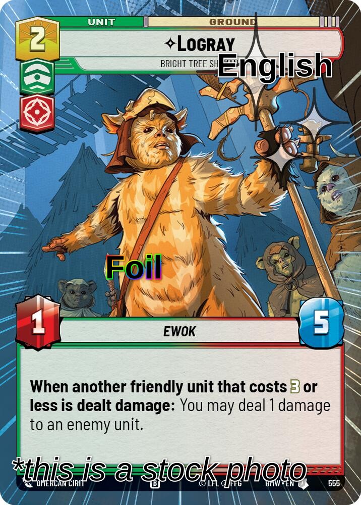 Logray - Bright Tree Shaman (Hyperspace Foil)