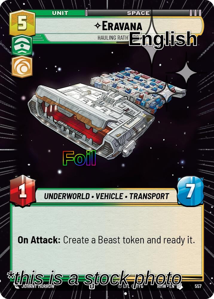 Eravana - Hauling Rathtars (Hyperspace Foil)