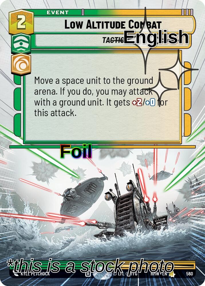 Low Altitude Combat (Hyperspace Foil)