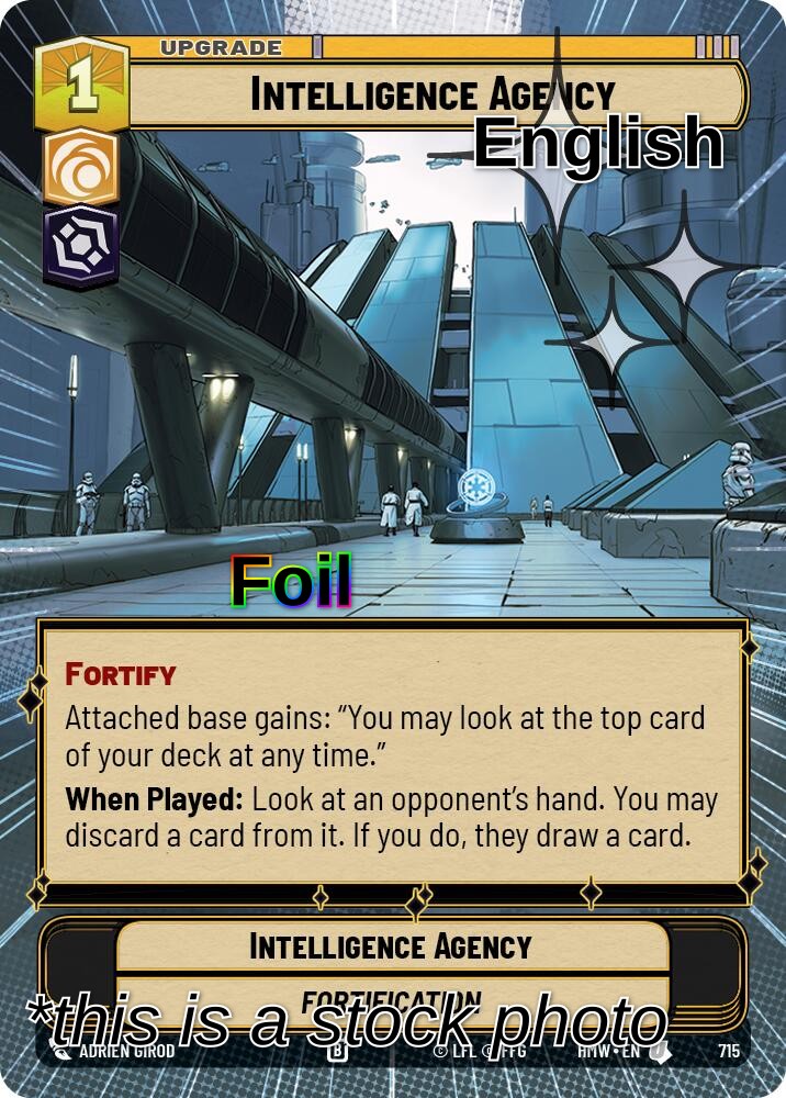 Intelligence Agency (Hyperspace Foil)