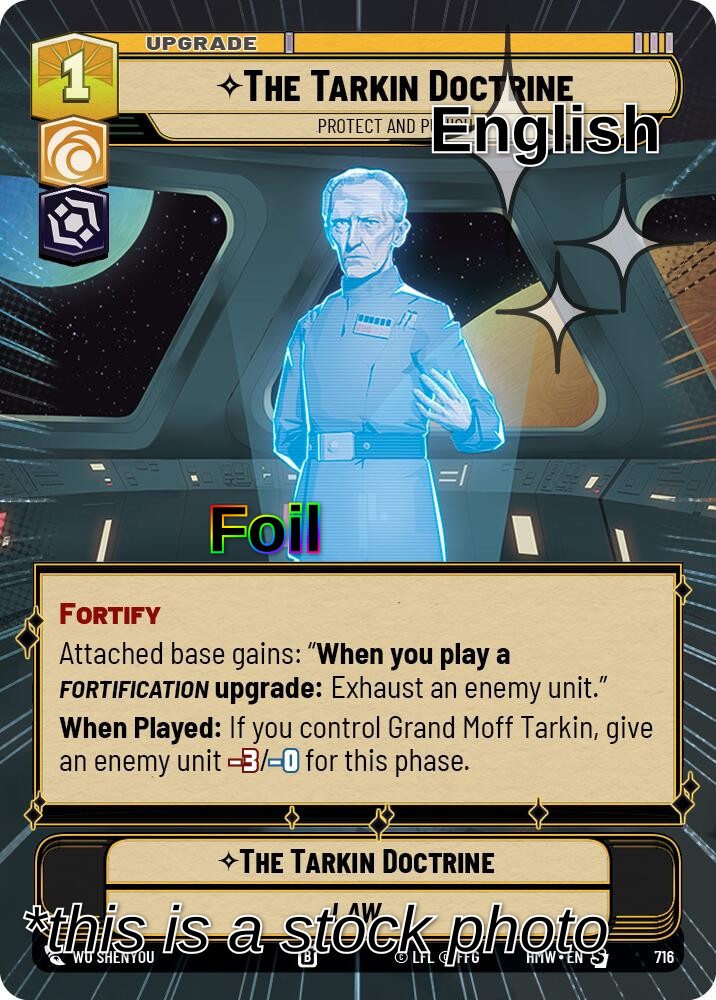 The Tarkin Doctrine - Protect and Punish (Hyperspace Foil)