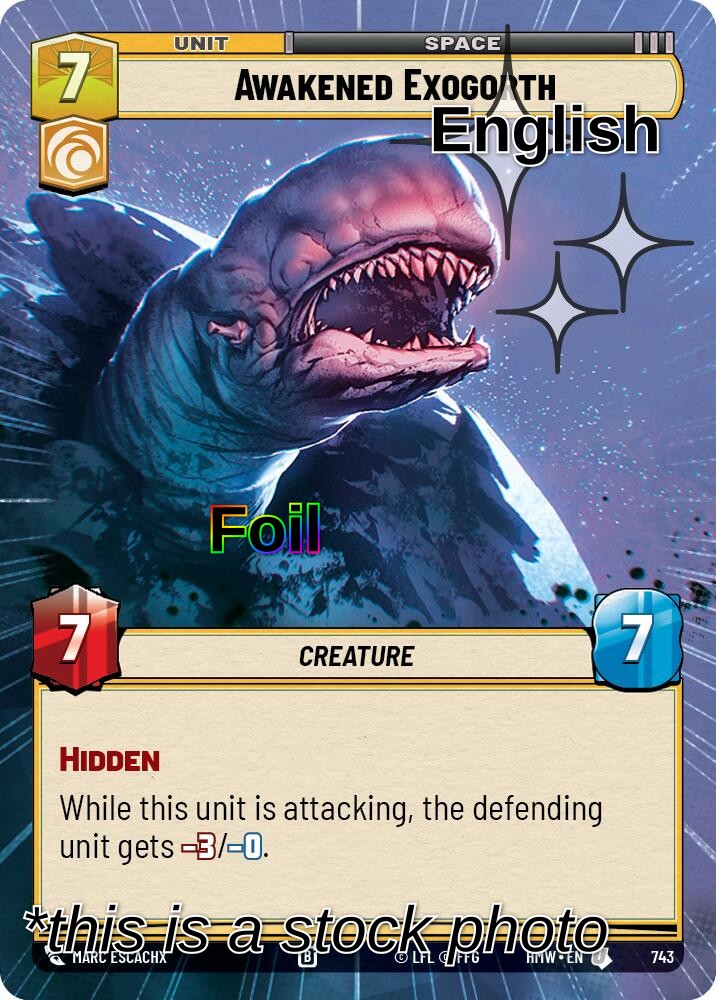 Awakened Exogorth (Hyperspace Foil)