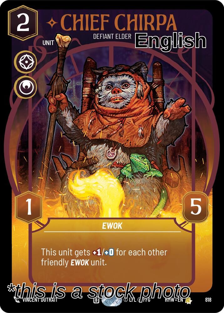 Chief Chirpa - Defiant Elder (Prestige)