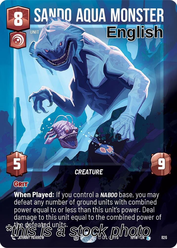 Sando Aqua Monster (Prestige)