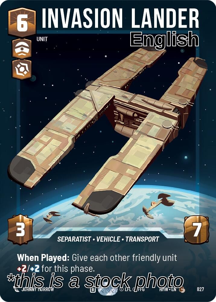 Invasion Lander (Prestige)