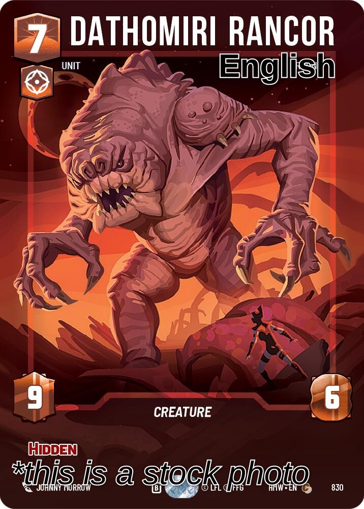 Dathomiri Rancor (Prestige)