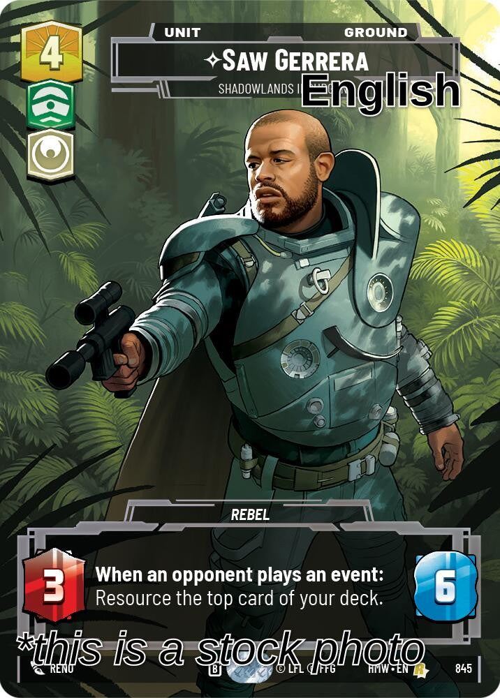 Saw Gerrera - Shadowlands Insurgent (Prestige)