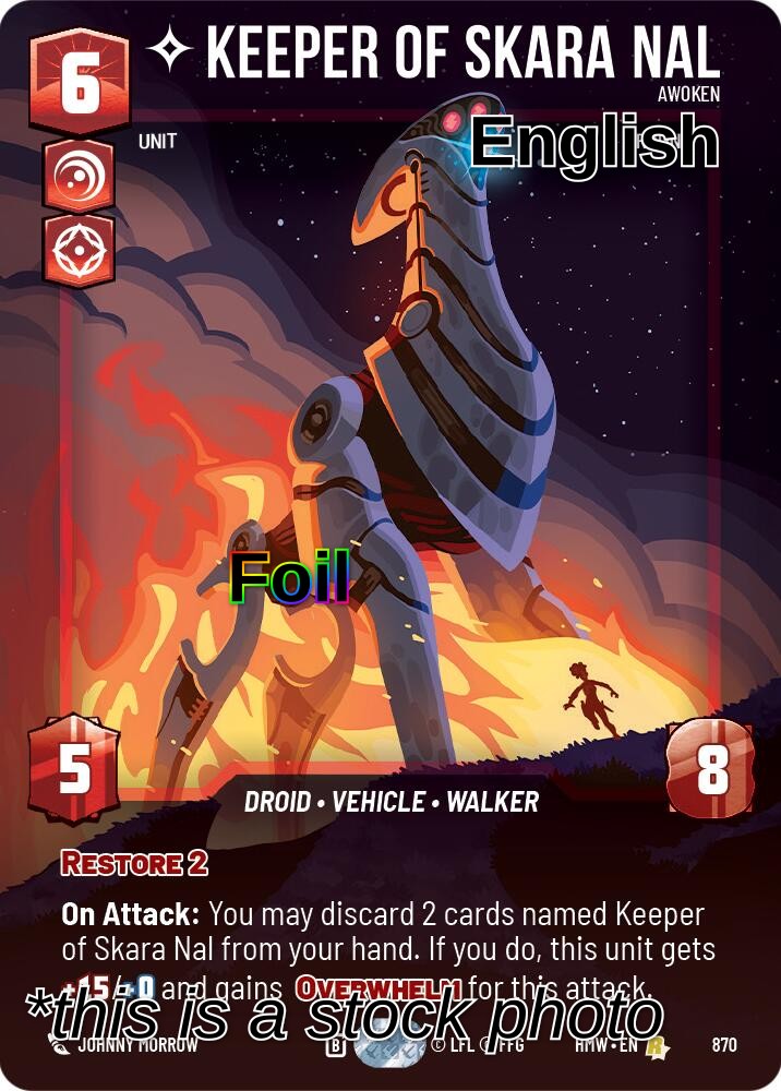 Keeper of Skara Nal - Awoken (Prestige Foil)