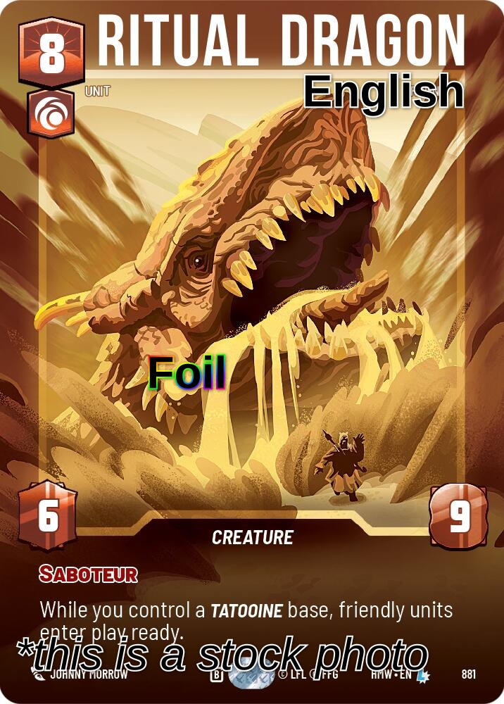 Ritual Dragon (Prestige Foil)