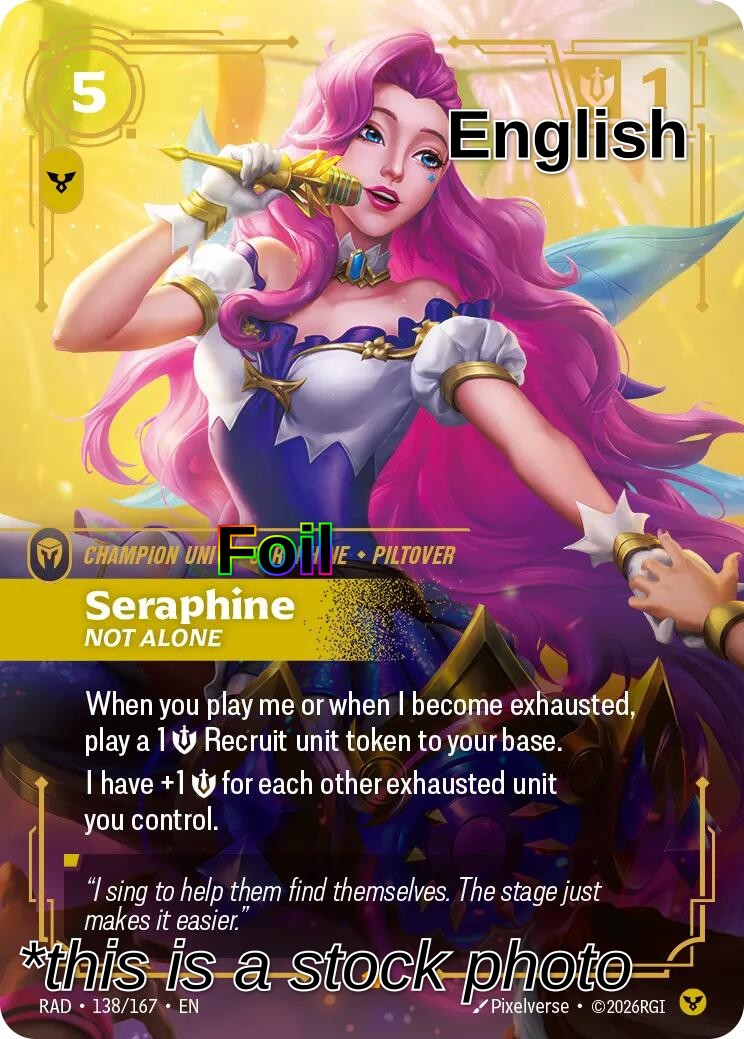 Seraphine, Not Alone
